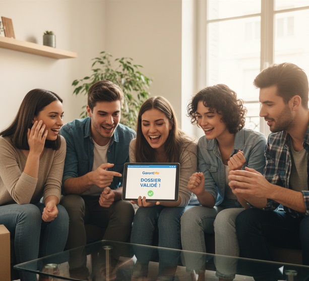 Signature de bail avec GarantMe